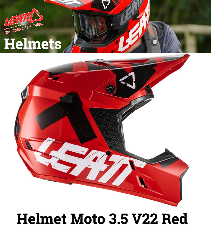 LEATT Helmet 3.5 Red
